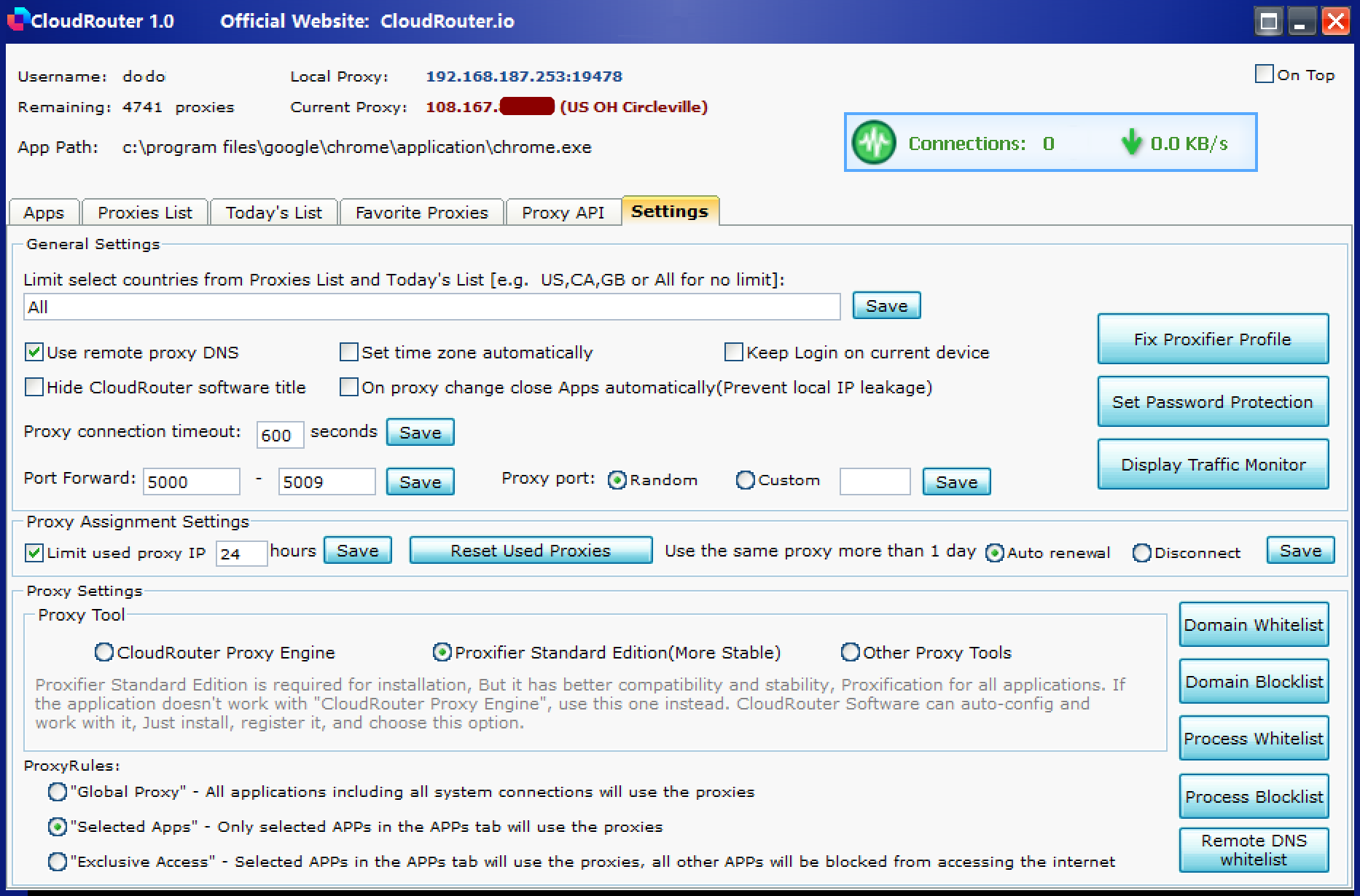 CloudRouter – Currently the cleanest IP, the fastest home residential proxy all over the world